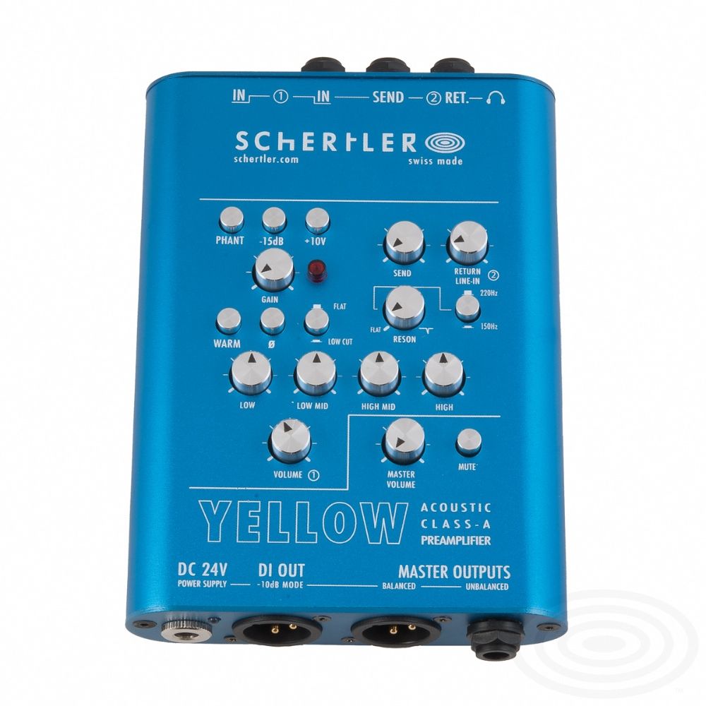 yellow single preamp